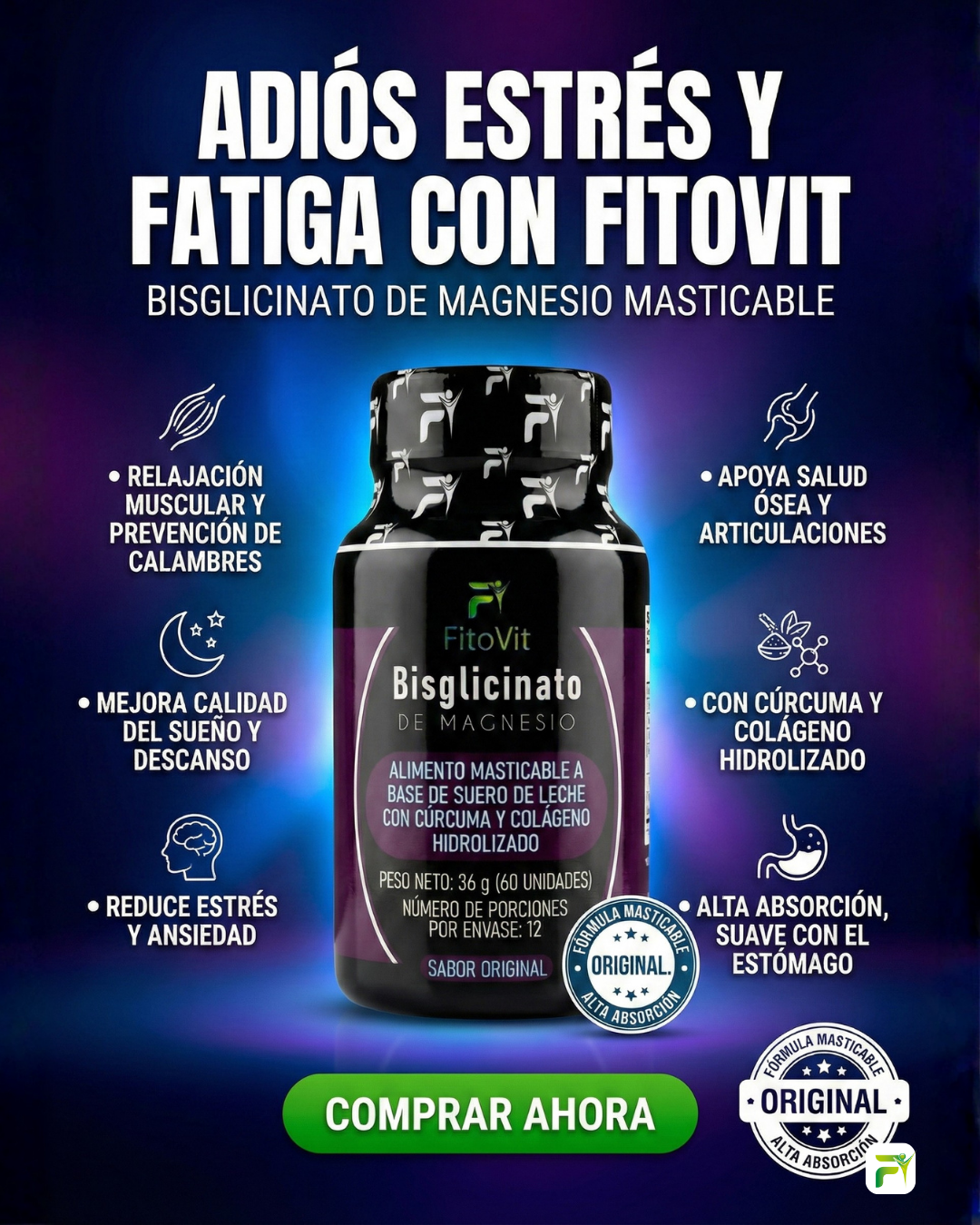 BISGLICINATO X60 UND FITOVIT