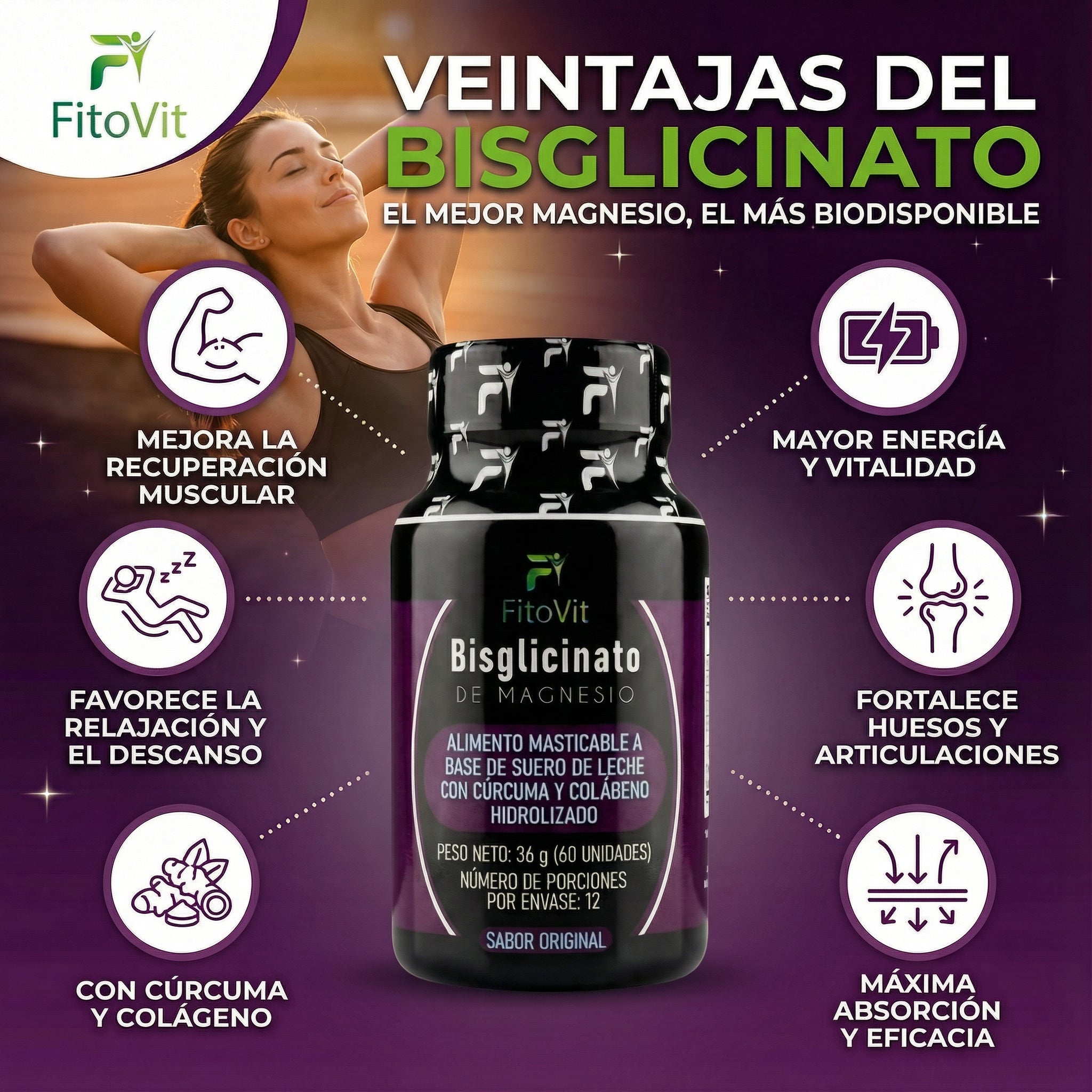 BISGLICINATO X60 UND FITOVIT