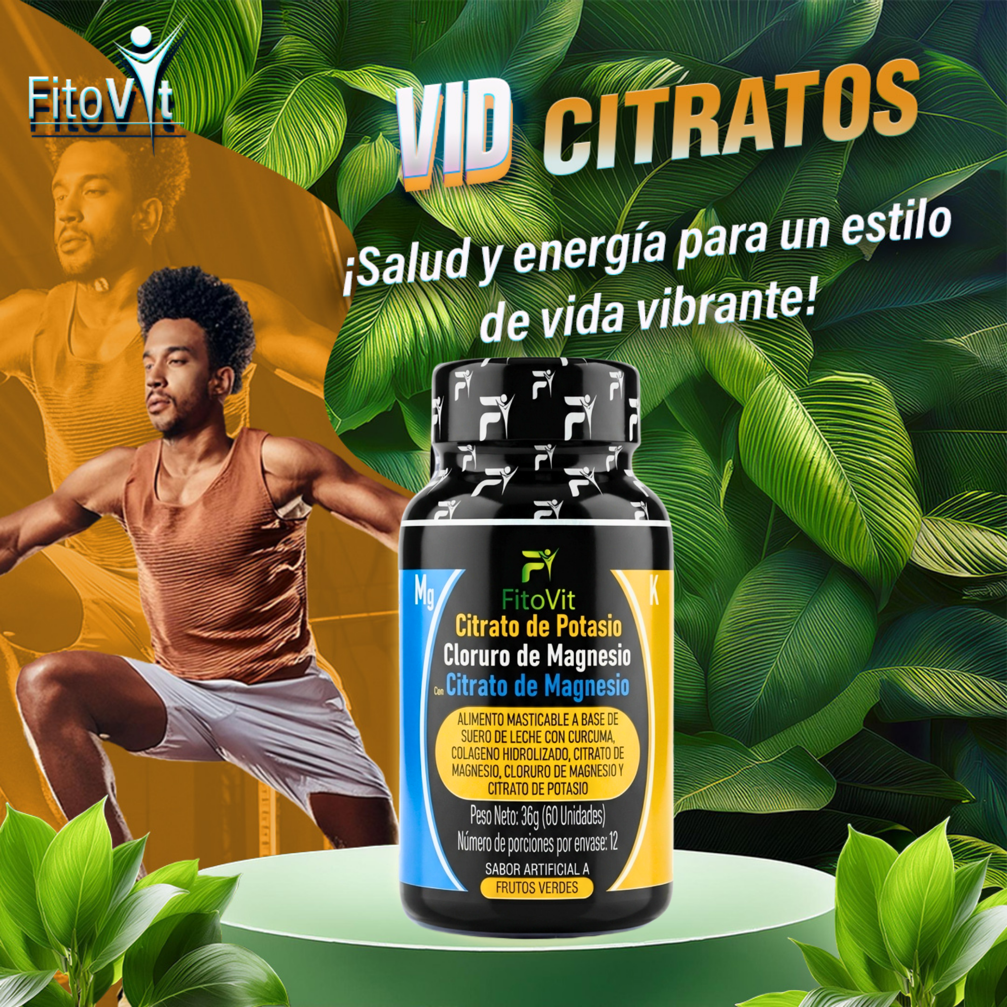 CITRATOS X 60 UND FITOVIT