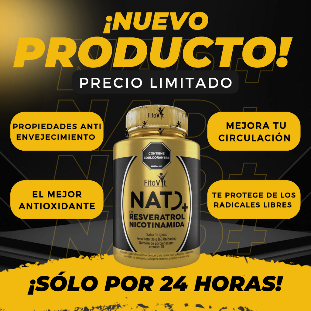 NAD RESVERATROL +NICOTINAMIDA X60UND