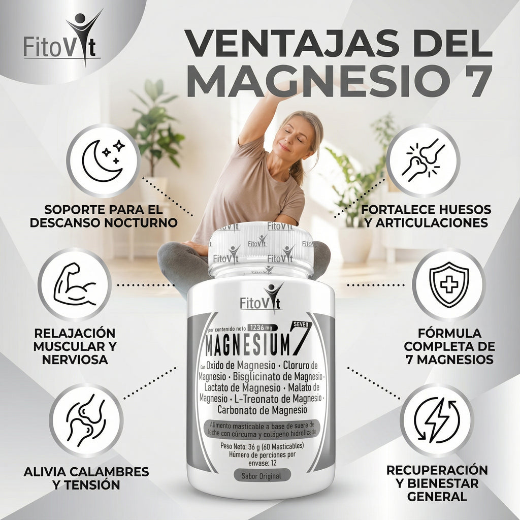 7 MAGNESIUM X60 UND FITOVIT