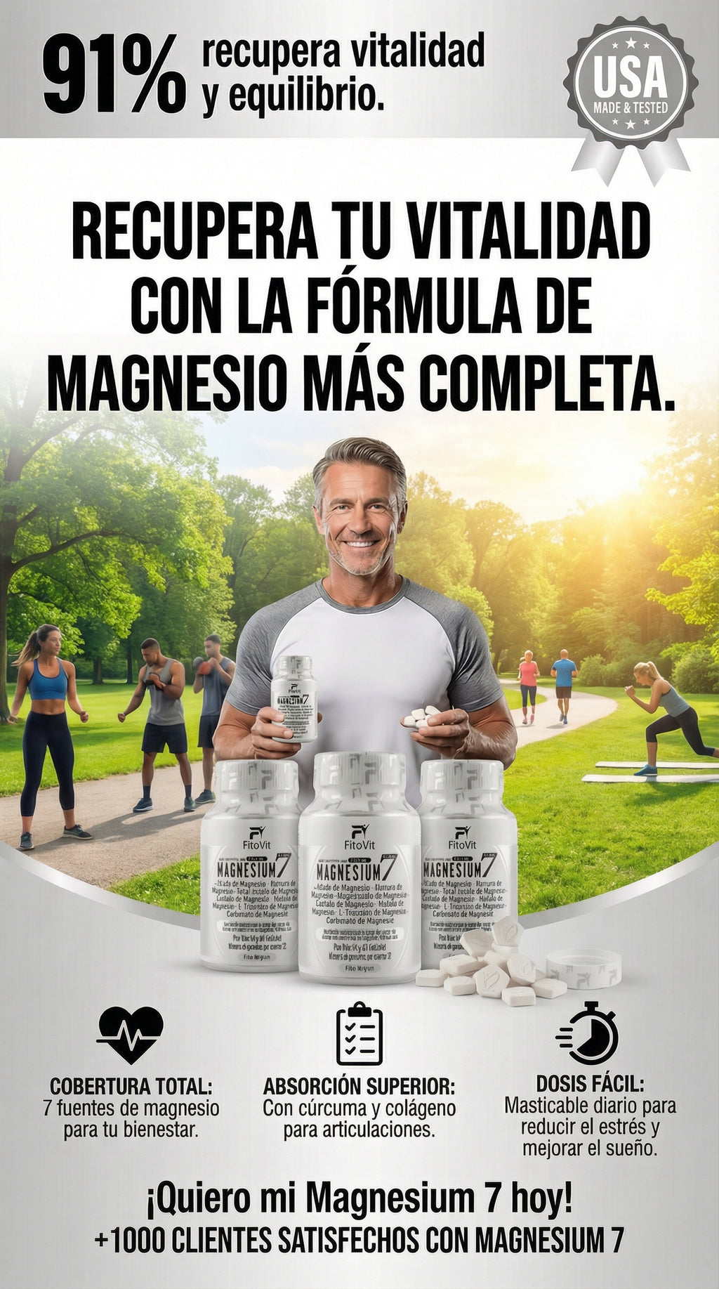 7 MAGNESIUM X60 UND FITOVIT